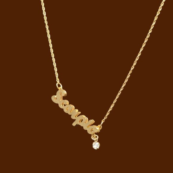 Vintage Avon Scorpio Gold Plated Necklace - Picture 7 of 15